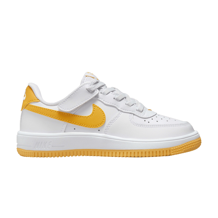 Nike Force 1 Low EasyOn White University Gold (PS)