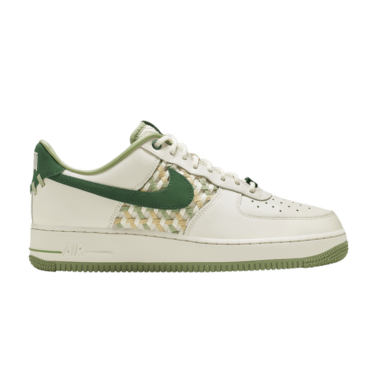 Nike Air Force 1 Low '07 Premium NAI-KE Bamboo Weave Sail Gorge Green