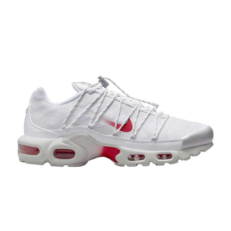 Nike Air Max Plus Lace Utility White University Red (Women's)