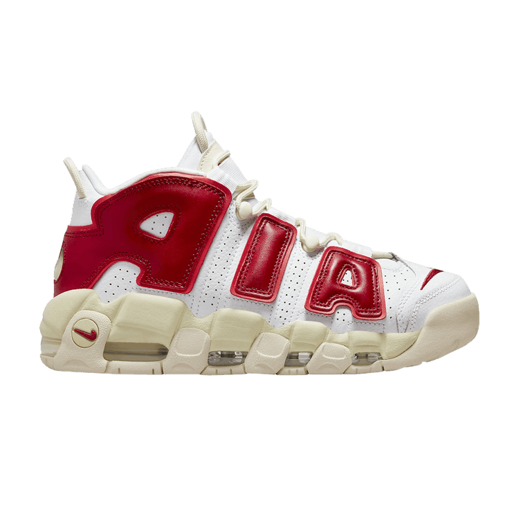 Nike Air More Uptempo White Red Sail (Women's)