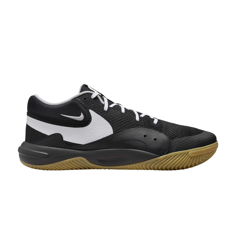 Nike Hyperquick Black White Flat Silver