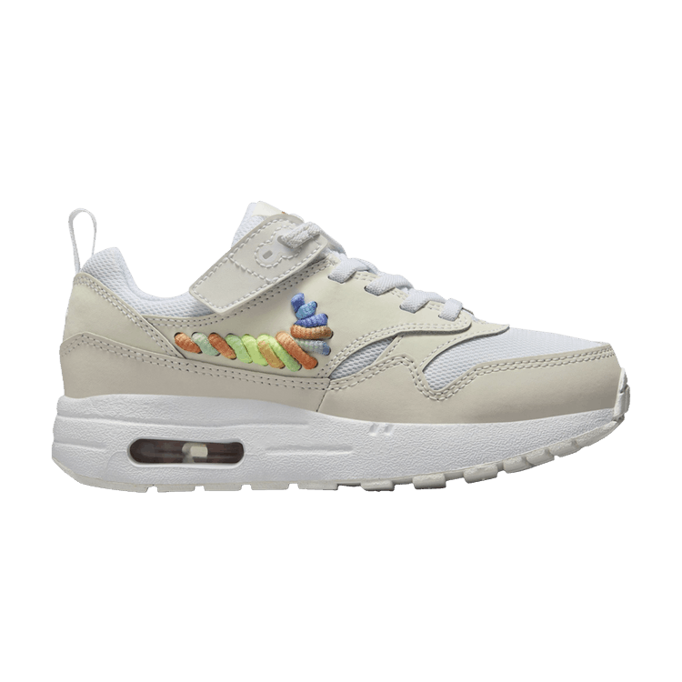 Nike Air Max 1 SE EasyOn White Summit White Terra Blush Multi-Color (PS)