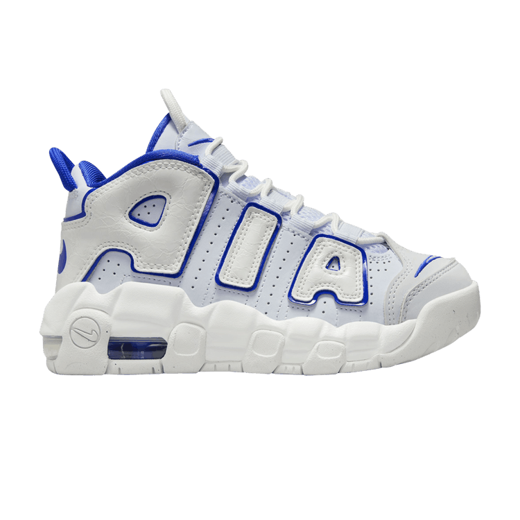 Nike Air More Uptempo Summit White Football Grey Racer Blue (PS)