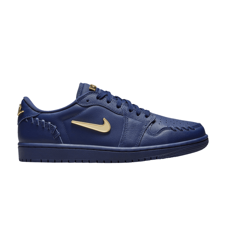 Jordan 1 Low Method of Make Midnight Navy Metallic Gold (Women's)