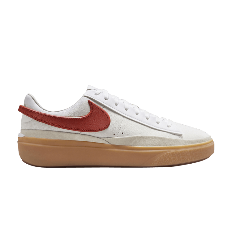 Nike Blazer Phantom Low White Dragon Red Gum
