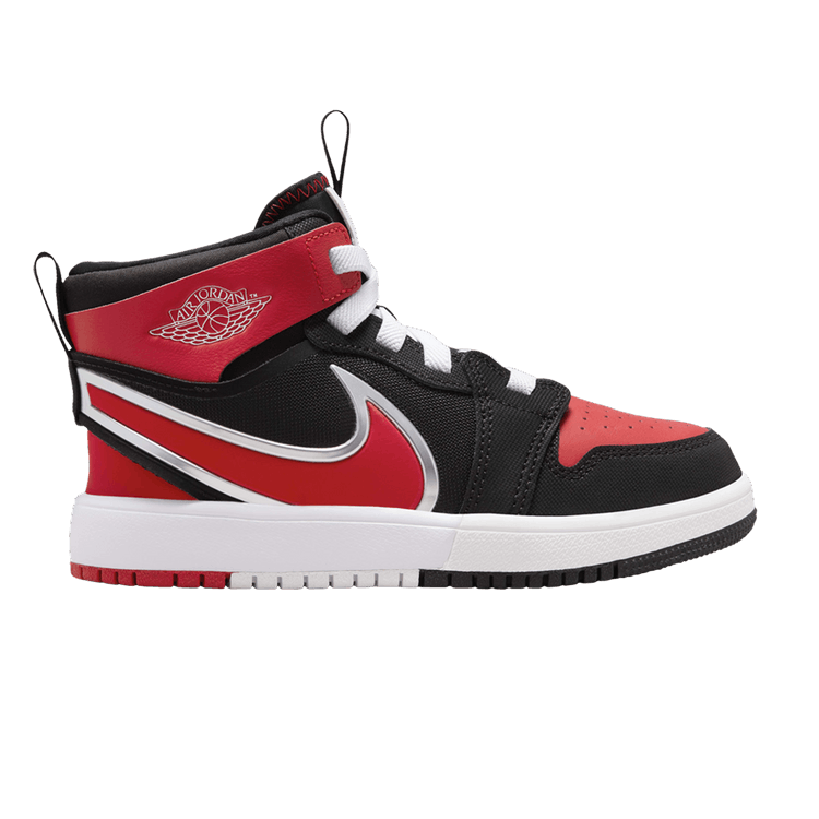 Jordan 1 Mid RM EasyOn Black White University Red (PS)