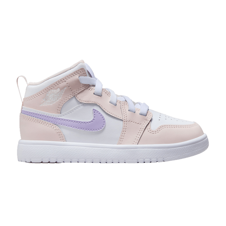 Jordan 1 Mid ALT Pink Wash White Violet Frost (PS)