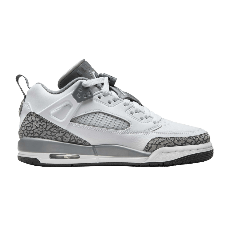 Jordan Spizike Low White Anthracite Wolf Grey (GS)