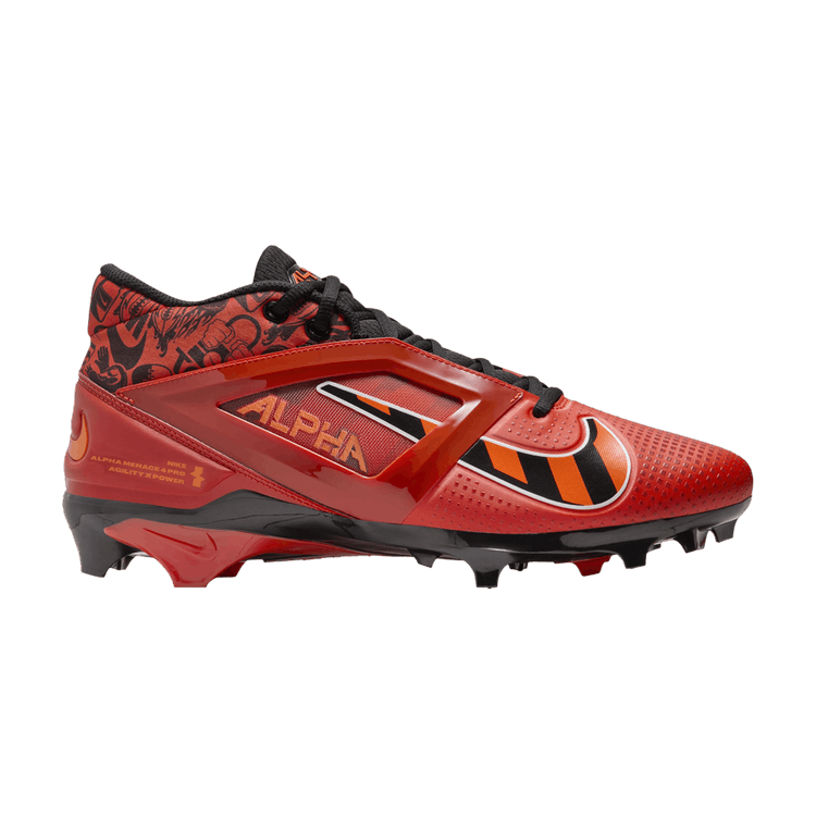 Nike Alpha Menace 4 Pro Picante Red Black