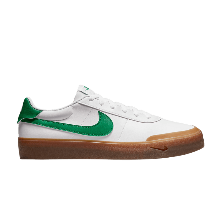 Nike Court Shot White Gum Medium Brown Malachite
