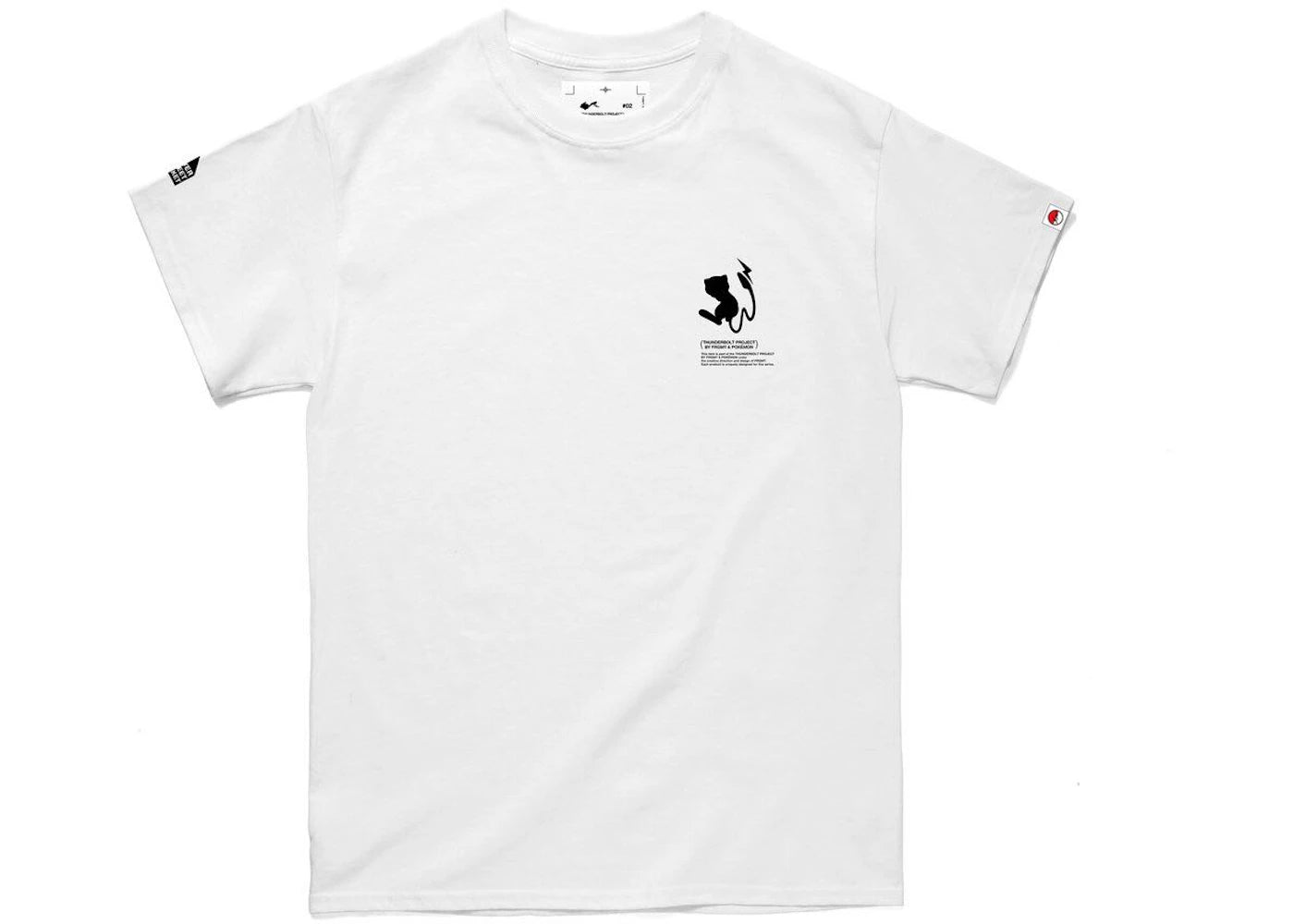 FRGMT x Pokemon Mew Chest Logo Tee White