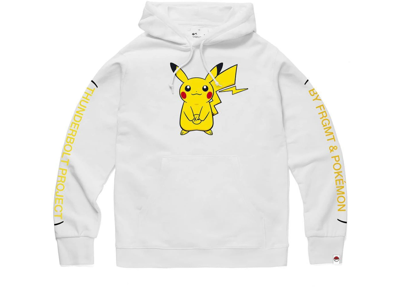 FRGMT x Pokemon Pikachu Hoodie White