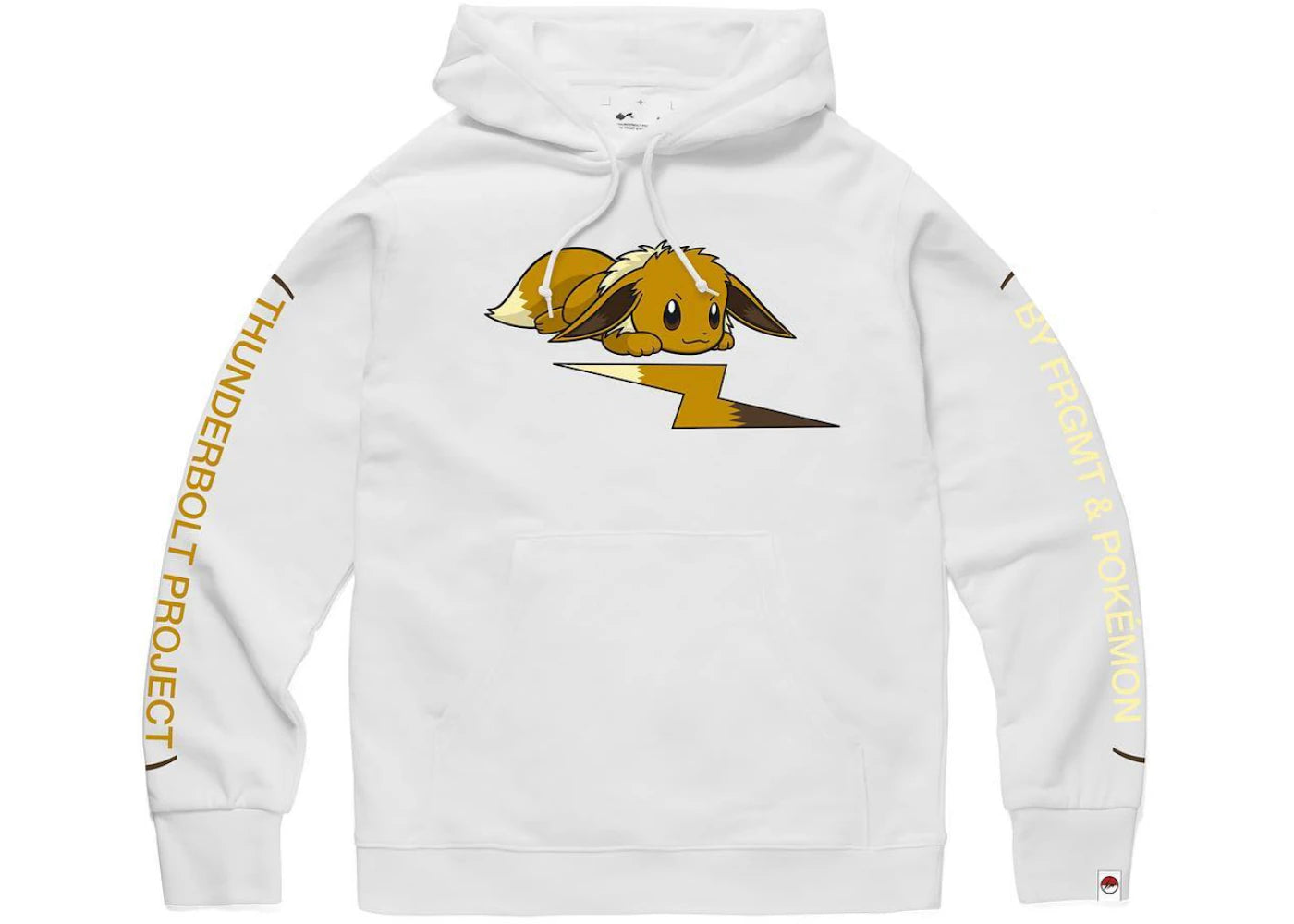 FRGMT x Pokemon Eevee Hoodie White