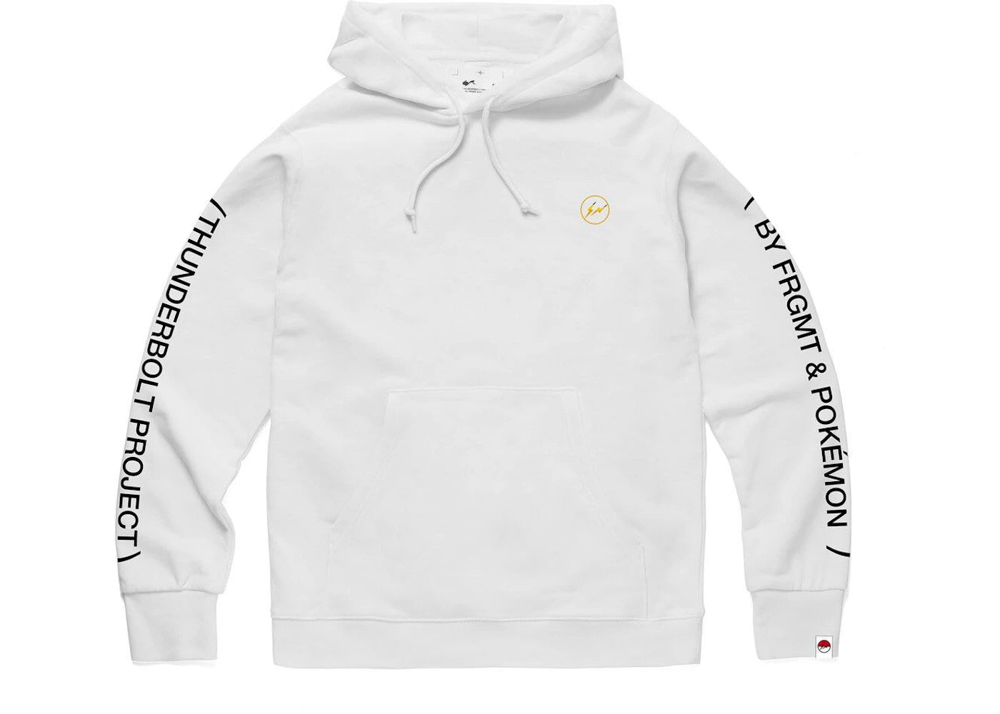 FRGMT x Pokemon Pikachu Running Hoodie White