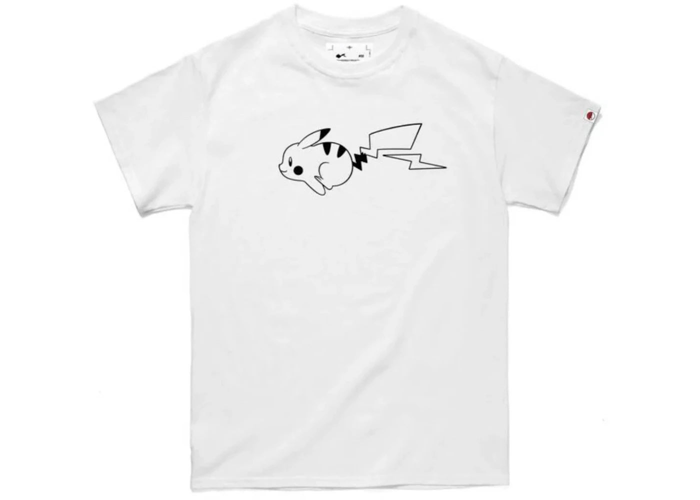 Fragment x Pokemon Pikachu Running Tee White