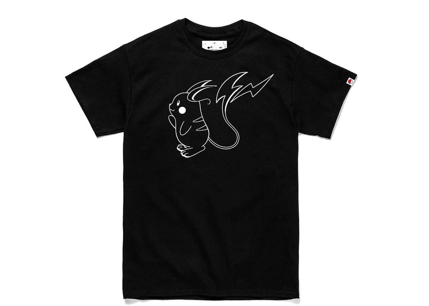 FRGMT x Pokemon Raichu Tee Black