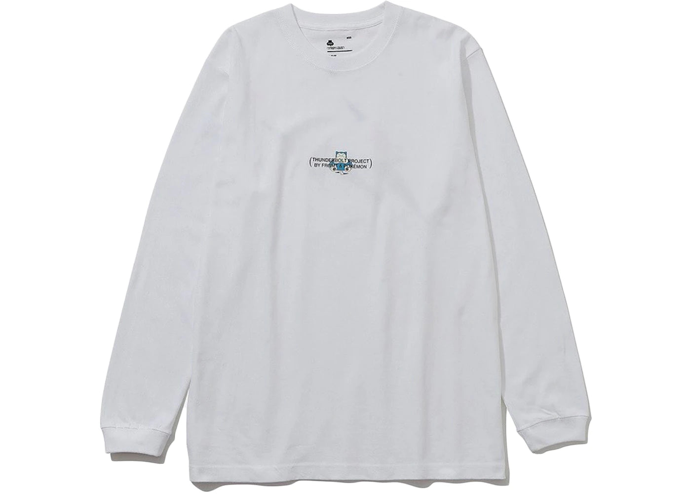 Fragment x Pokemon Snorlax Thunderbolt Project x Sequence Miyashita Park L/S Tee White