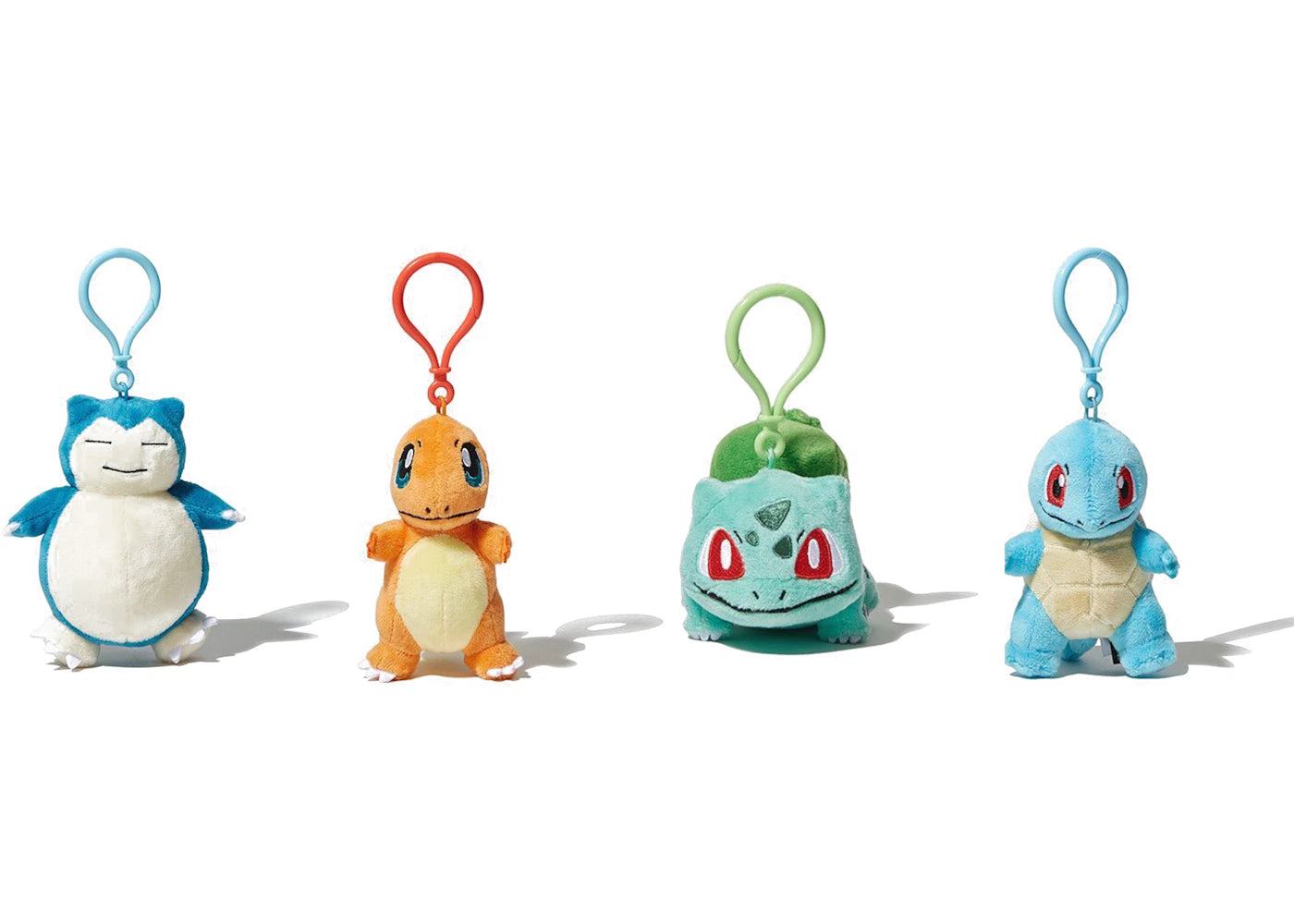 Fragment x Pokemon Thunderbolt Project Mascot Keychain (Set of 4) Multi