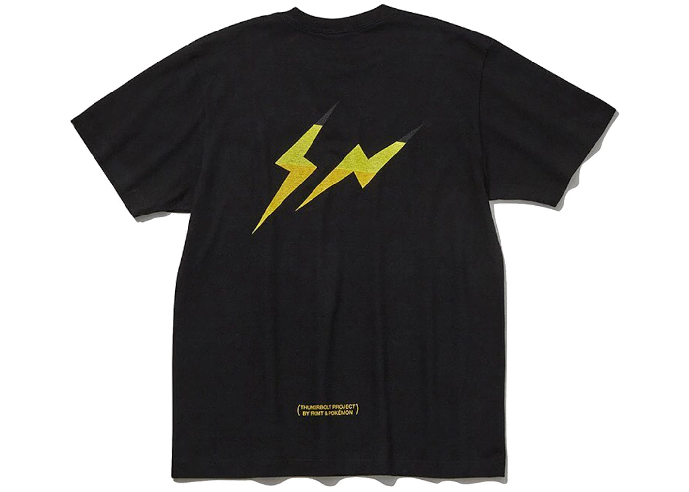 Fragment x Pokemon Thunderbolt Project Pikachu Tee Black