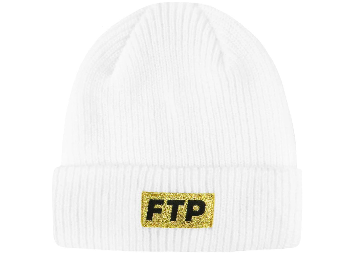 FTP 10 Year Logo Beanie White