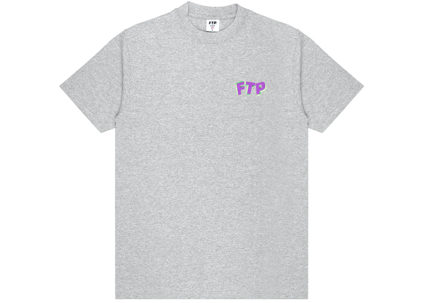 FTP 3D Logo Tee Heather Grey