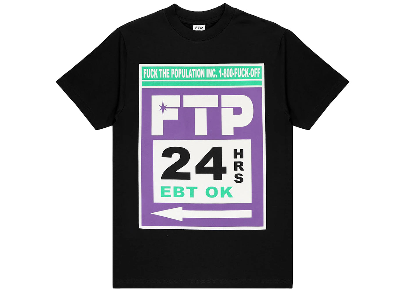 FTP ATM Tee Black