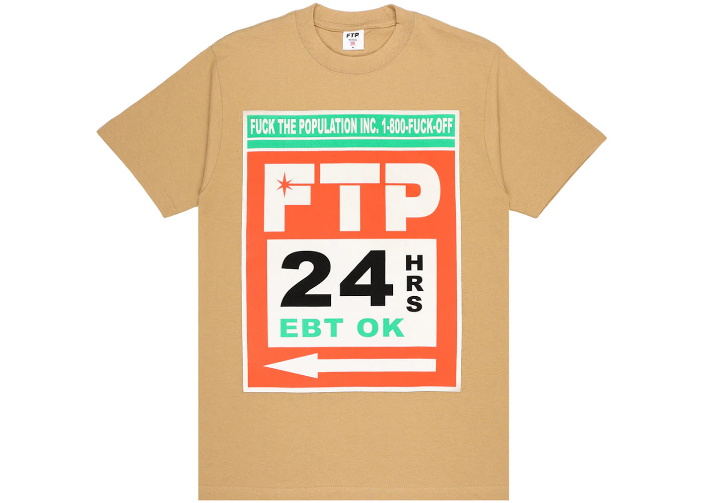 FTP ATM Tee Khaki