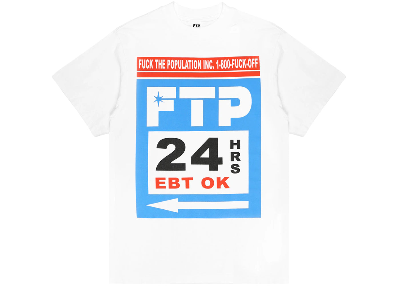 FTP ATM Tee White