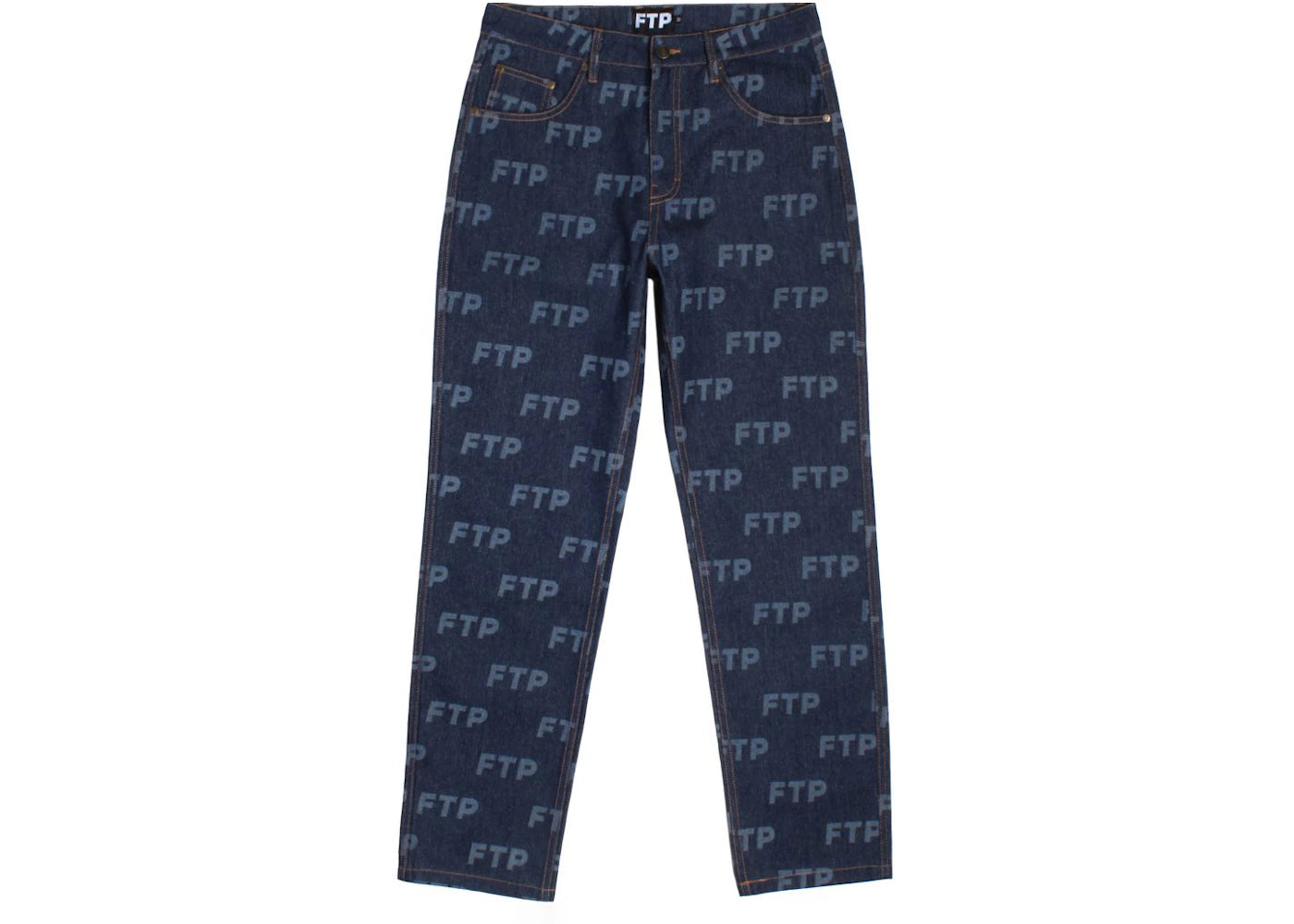 FTP All Over Denim Pant (FW21) Indigo