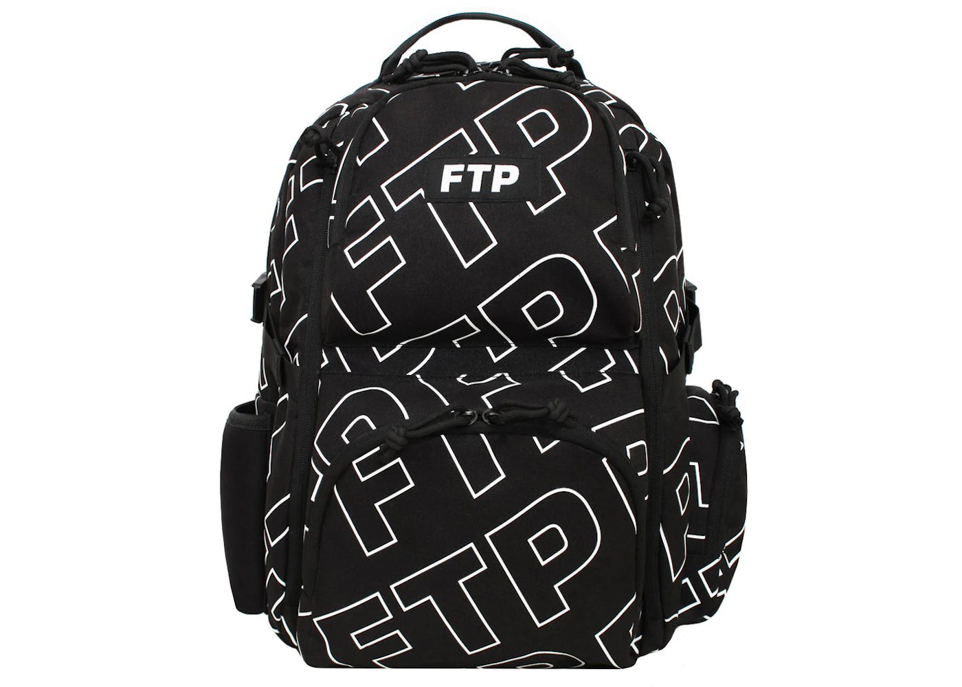 FTP All Over Outline Logo Backpack Black