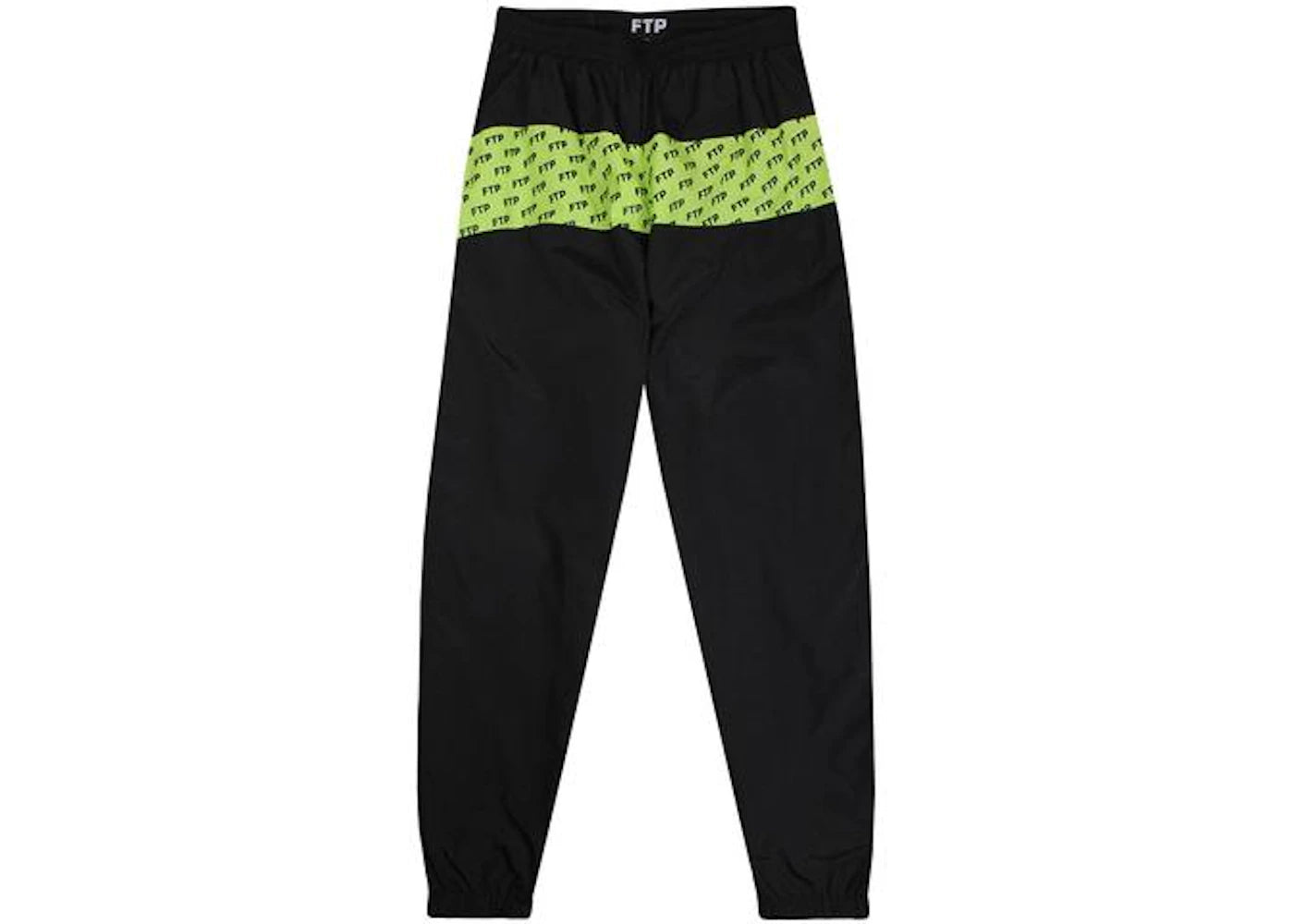 FTP Allover Panel Track Pant Black