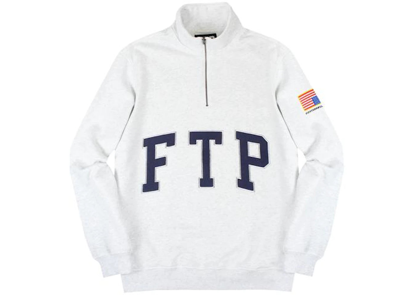 FTP Arch Quarter Zip Jacket Ash