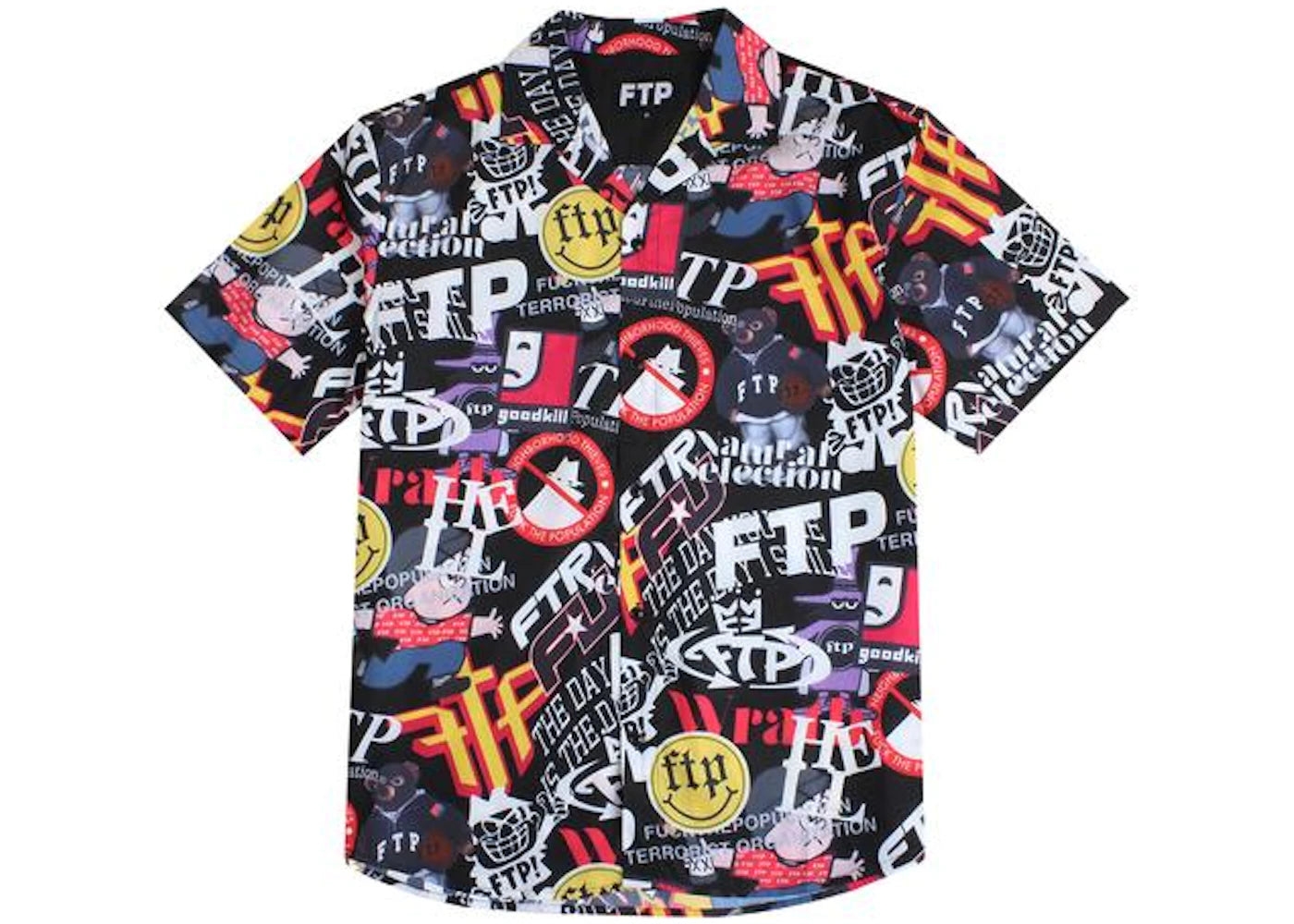 FTP Archive Button Up Black