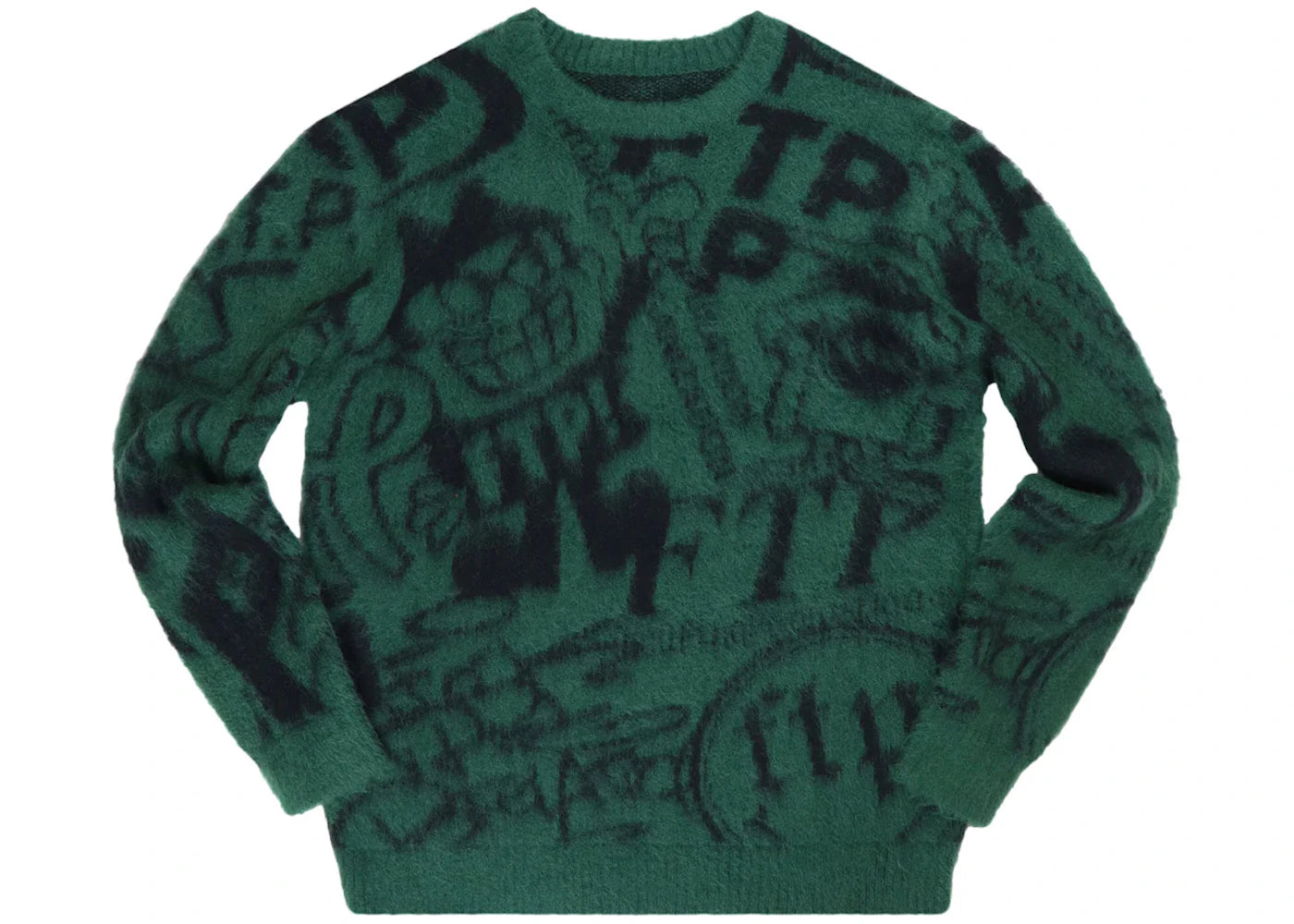 FTP Archive Mohair Sweater Hunter Green