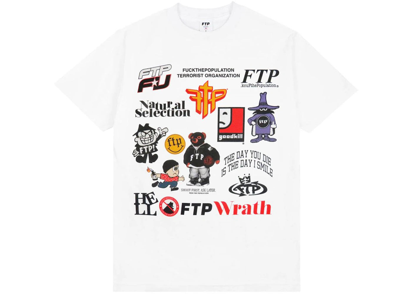 FTP Archive Tee White