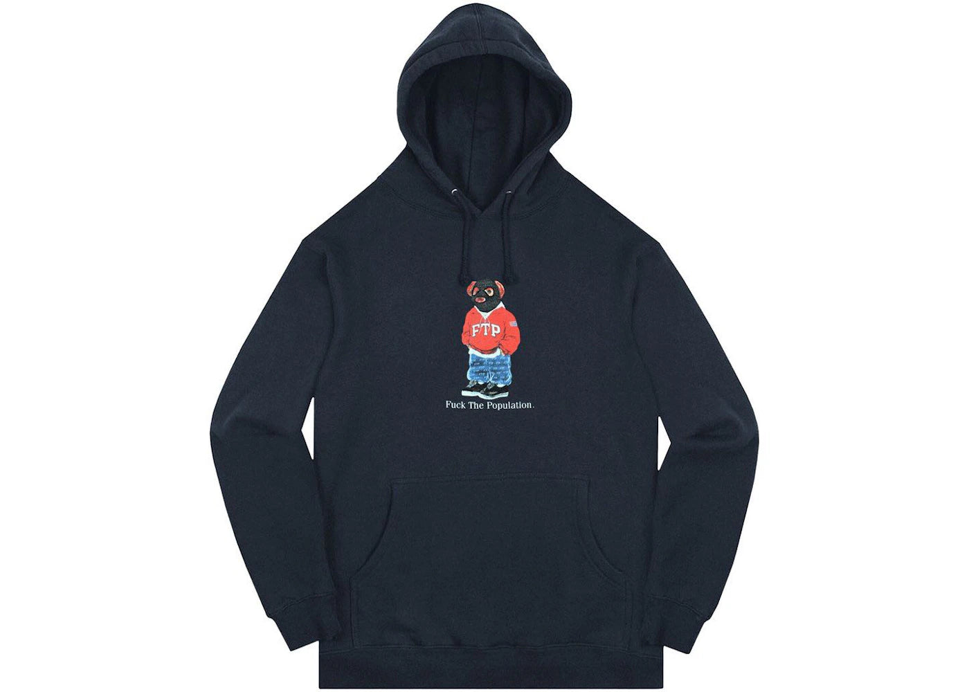 FTP Bear Pullover Navy