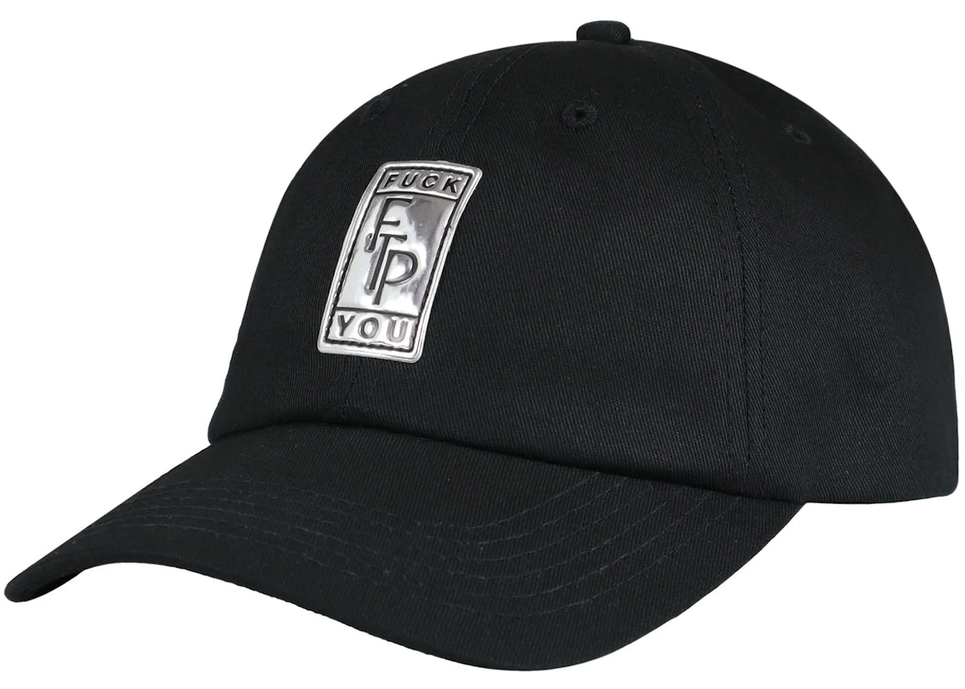 FTP Big Body 6 Panel Hat Black