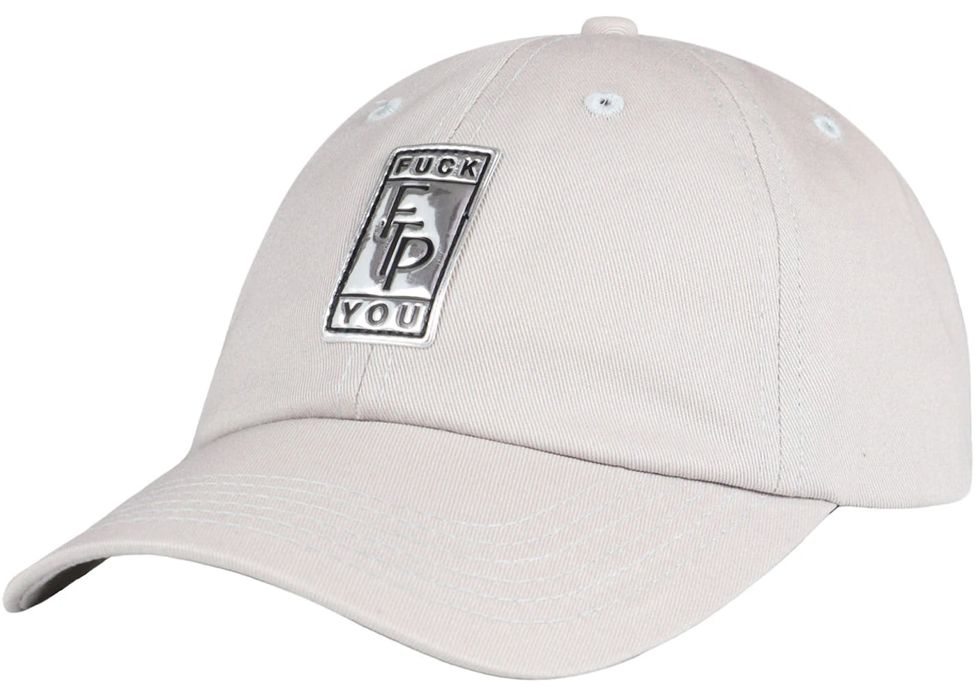 FTP Big Body 6 Panel Hat Heather Grey