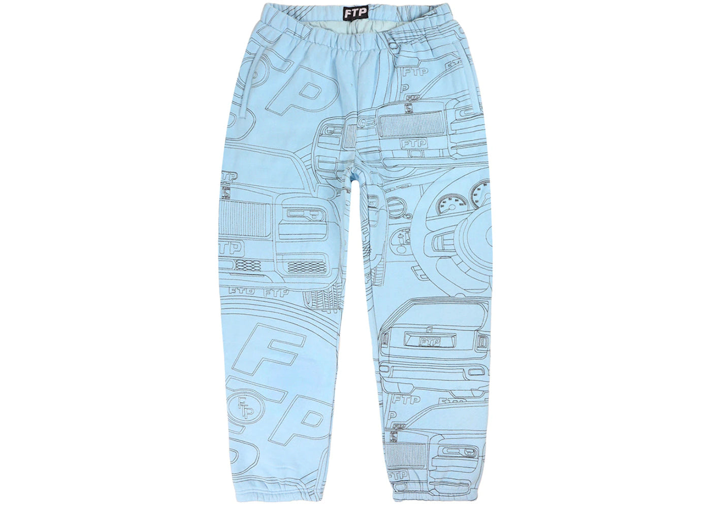 FTP Big Body Sweatpant Sky Blue