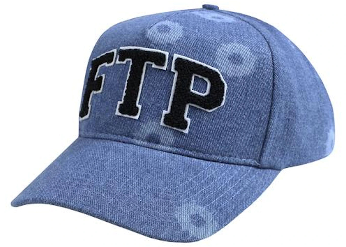 FTP Bullet Hole 5 Panel Washed Indigo