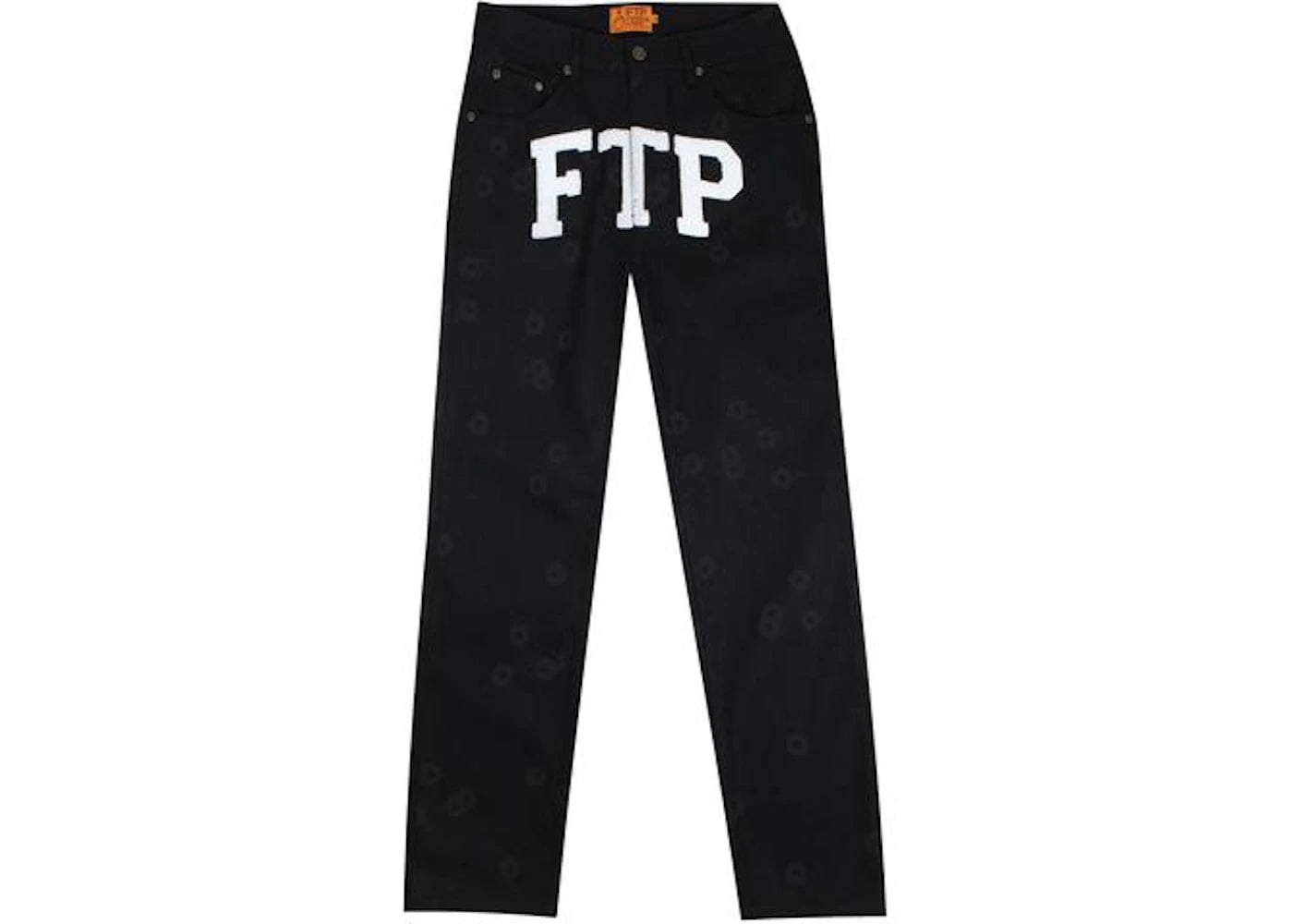 FTP Bullet Hole Denim Pant Black