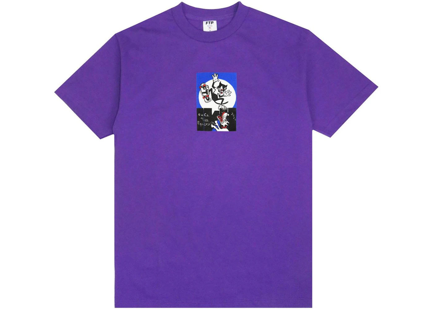 FTP Cats Tee Purple