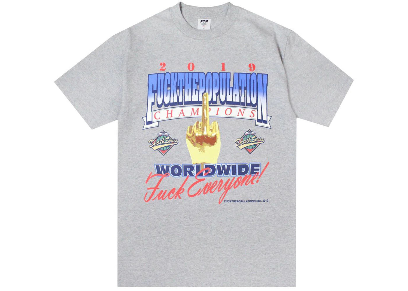 FTP Championship Tee Heather Gray
