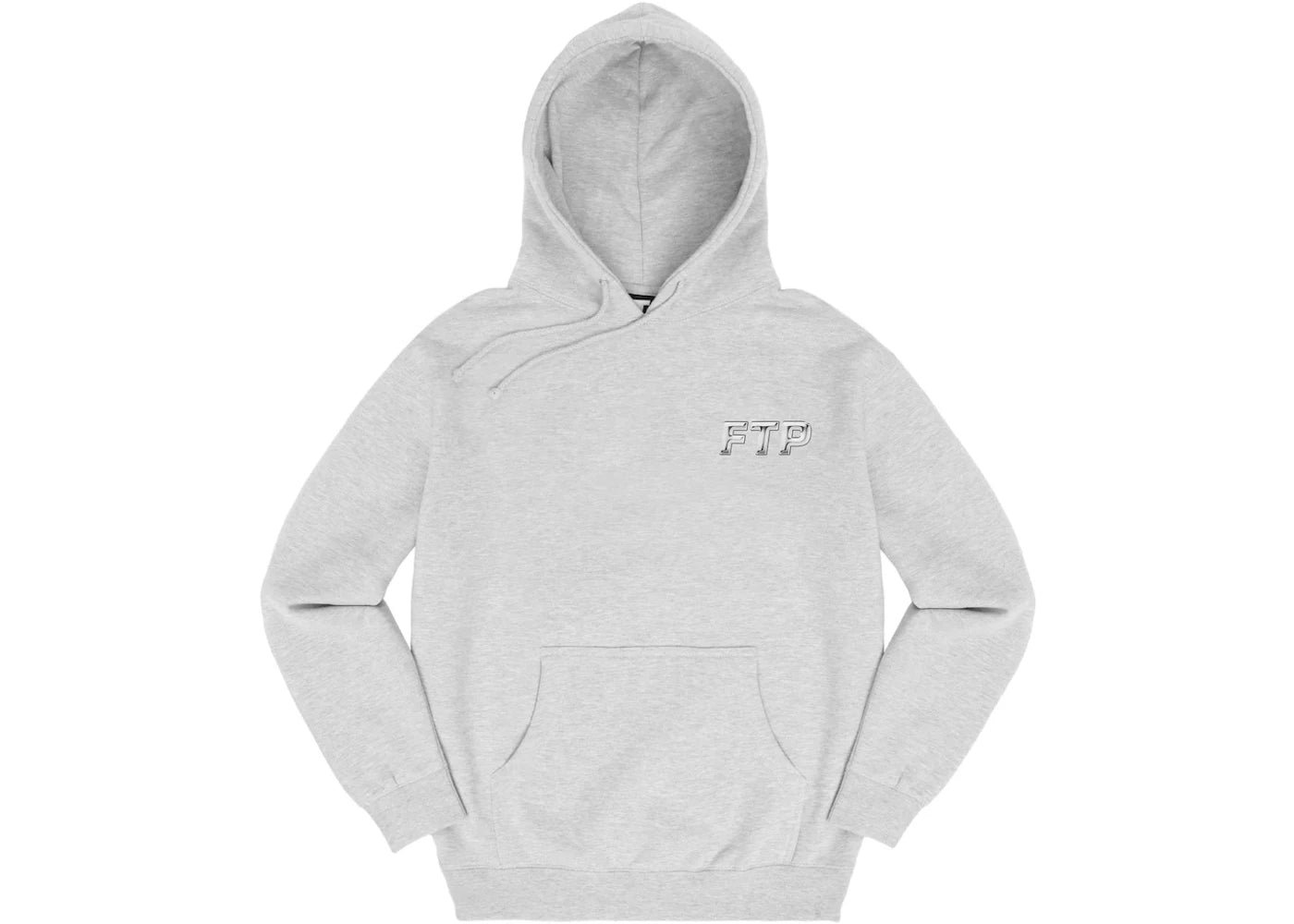 FTP Chrome Logo Pullover Heather Grey