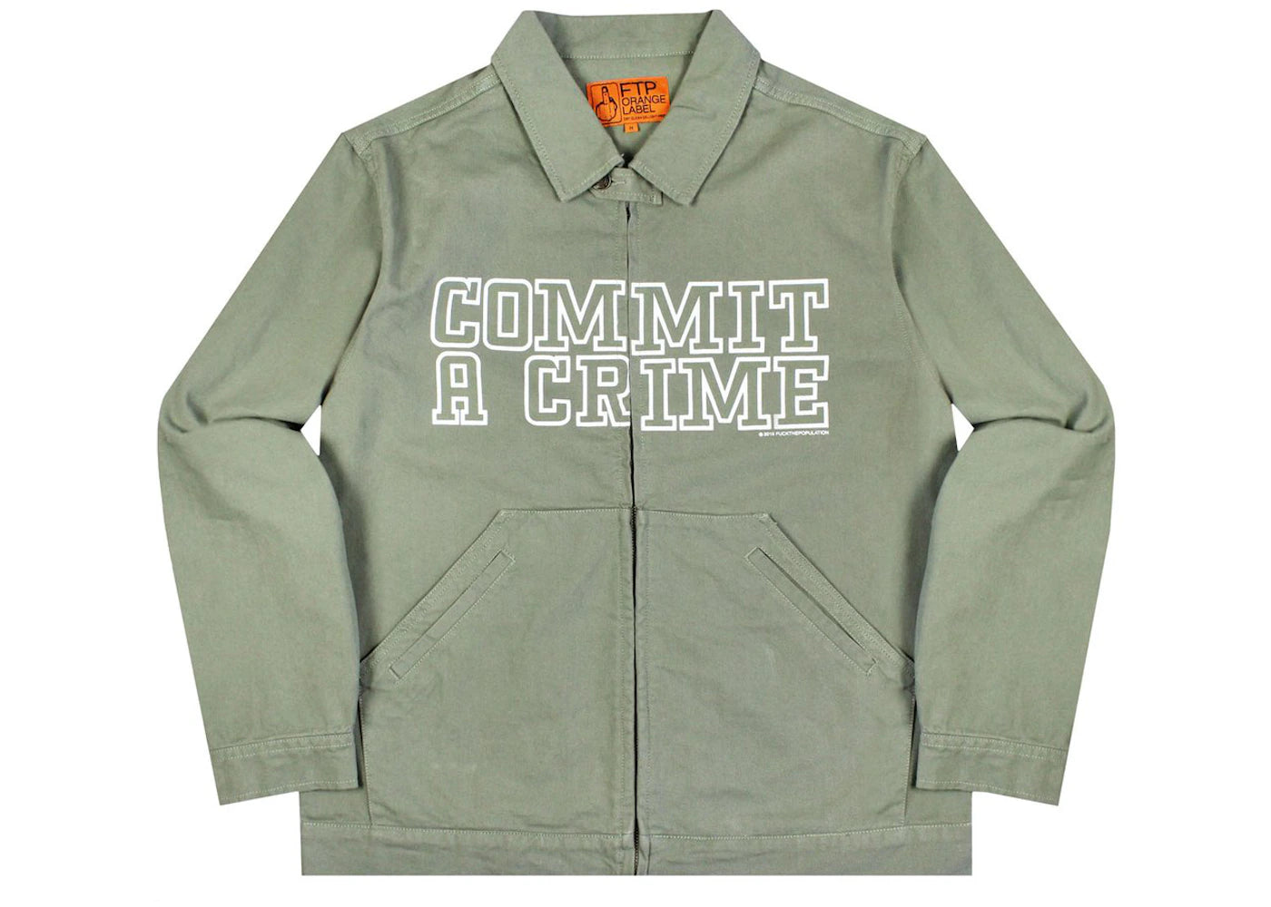 FTP Commit Shop Jacket Olive