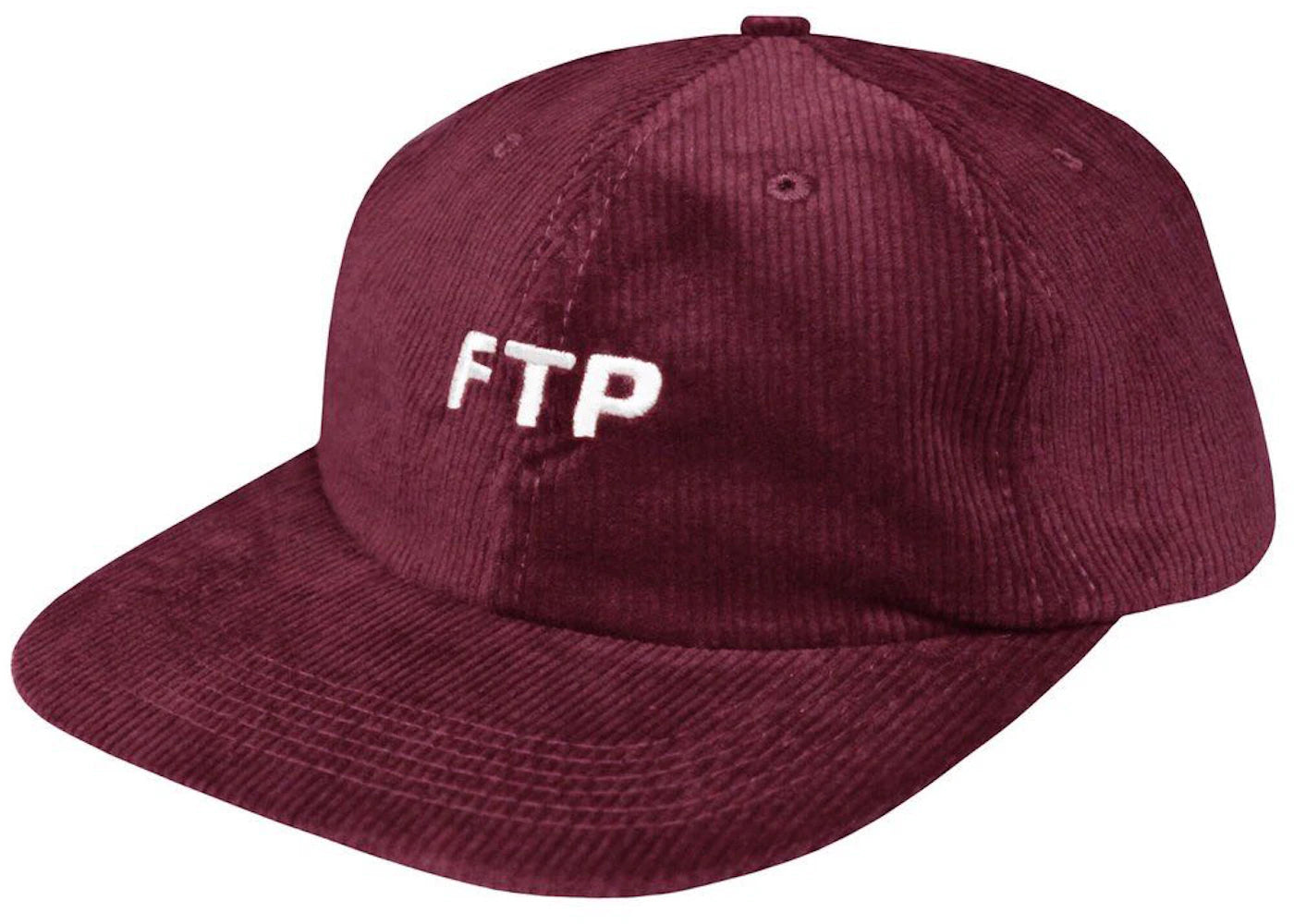 FTP Corduroy Logo Hat Maroon