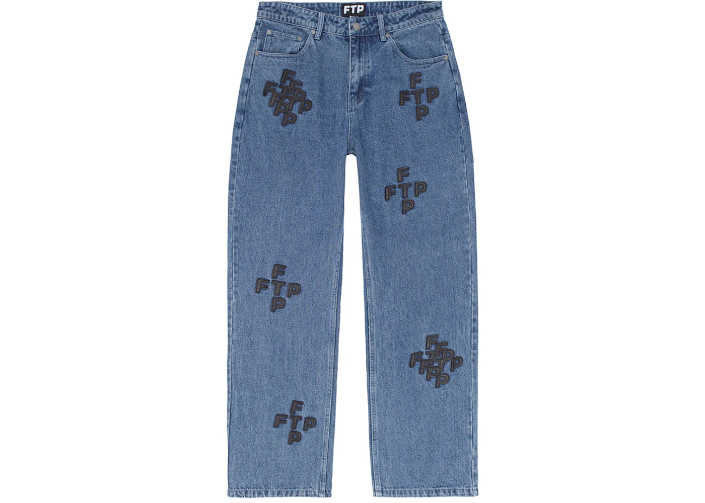 FTP Cross Logo Denim Pant Indigo