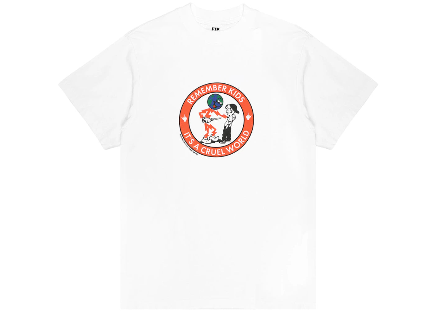 FTP Cruel World Tee White