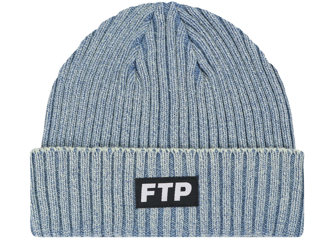 FTP Denim Dye Logo Beanie Dirt Wash