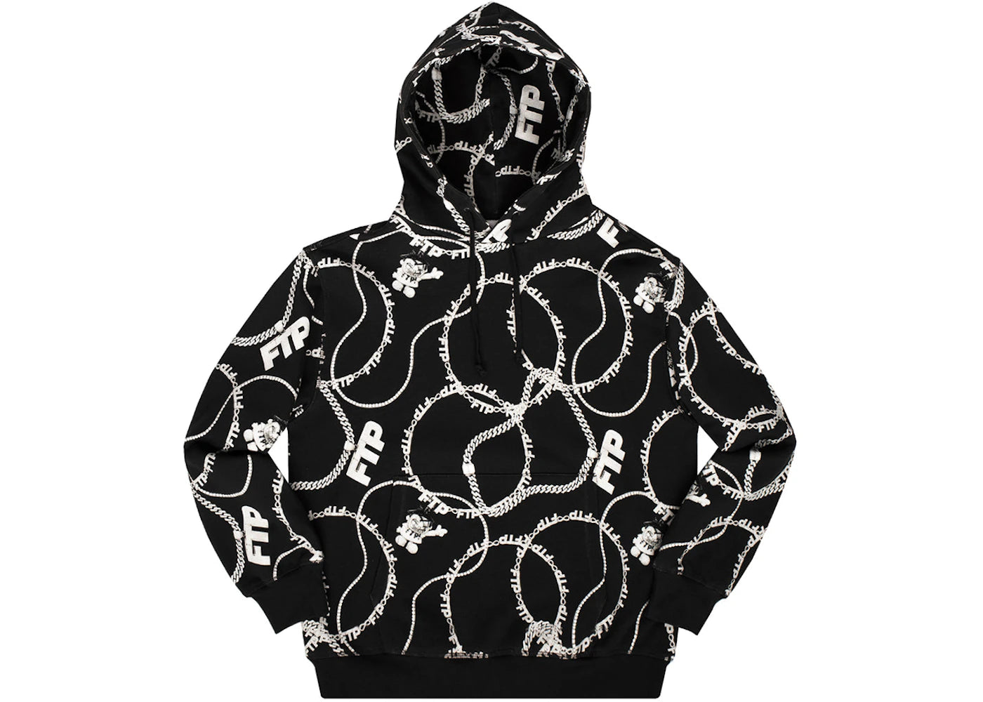 FTP Diamond Chain Pullover Black